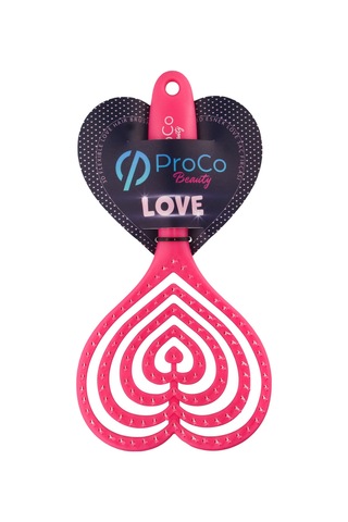 Proco Proco Beauty Love Saç Fırçası - Üç Boyutlu 3d Esnek Kalp Saç Fırçası