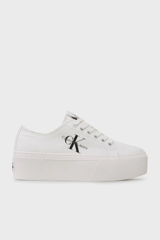 Calvin Klein Kadın Ayakkabı Yw0yw01033 01t Beyaz