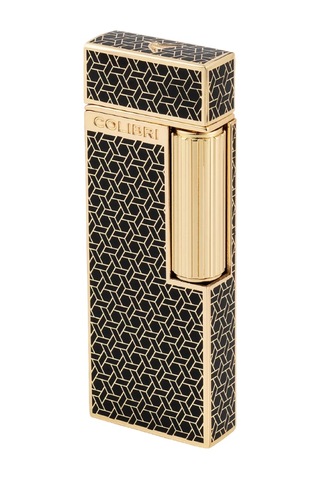 Colibri Continental Soft Flame Gold Desenli Çakmak