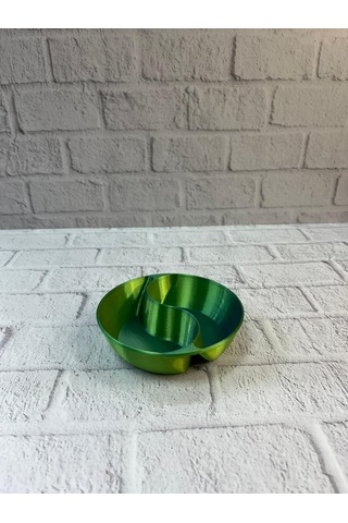 Yeşil Çerezlik Kase Seti 4 Adet 3x12 Cm