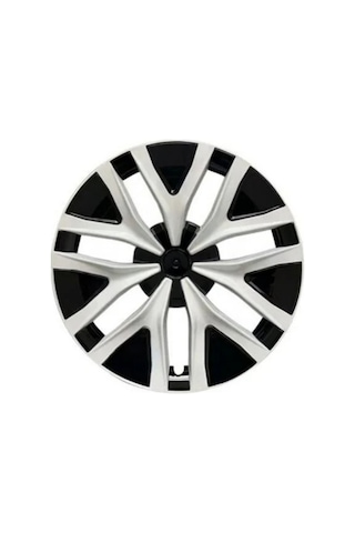 Red Lion Parts Tesla Model Y Legacy 2023-2025 Uyumlu 19 İnç Gemini Jant Kapağı Seti Siyah-beyaz