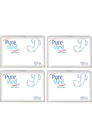 Puremed Belbantlı Hasta Bezi Large 100x150 Cm 120 Adet