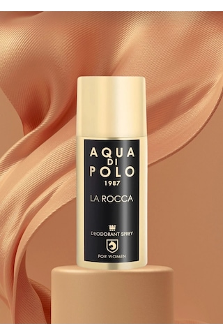 Aqua Di Polo 1987 La Rocca Parfümlü Kadın Deodorant Seti 150 Ml 3 Adet Çiçeksi, Oryantal Alüminyum İçermez