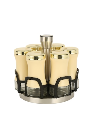 Vitale Sarı 6'lı Baharatlık Seti Mtfk.0129