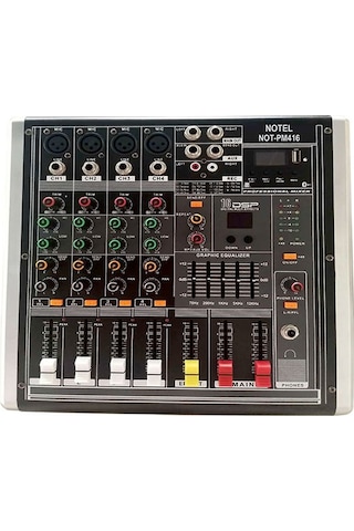 Notel Not Pm416 4 Kanal 2X150 Watt Power Mikser