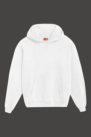 Tarzsokak Unisex Beyaz Billie Eilish Sırt Baskılı Sweatshirt