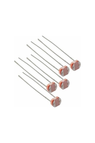 Robotiko-5Mm Ldr Işık Sensörü Foto Direnç 50 Adet