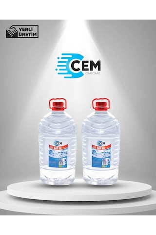 Cem Car Care Saf Su Ütü ve Akü Suyu 2 x 5 L
