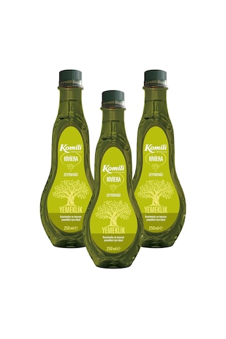 Komili Riviera Zeytinyağı 3 x 250 ML