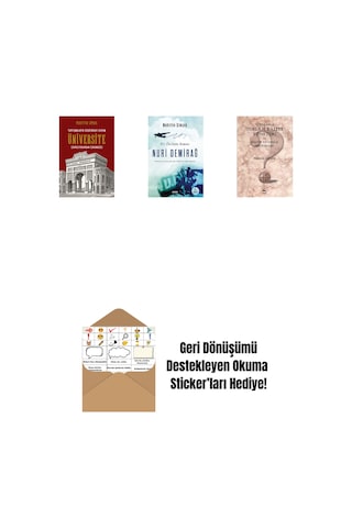 Tartışmaların Odağındaki Kurum Üniversite + Nuri Demirağ + Sorularla Toplam Kalite Yönetimi Ve Kalite Güvence Sistemleri + Okuma Sticker'ları