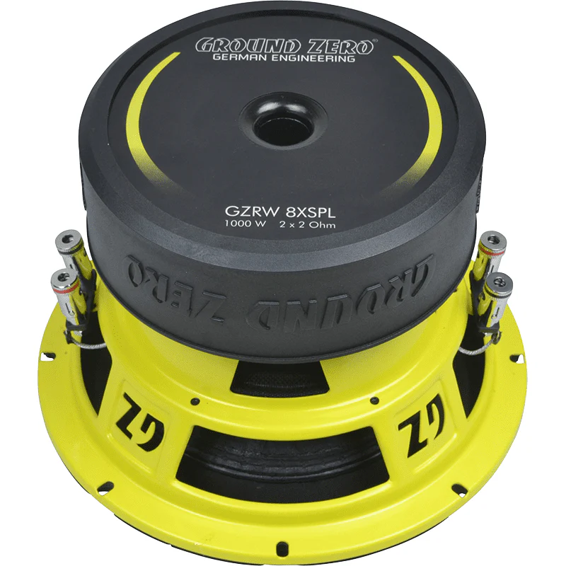 Ground Zero Subwoofer 20 Cm Gzrw 8xspl-d2 1000 W Spl-500 W Rms