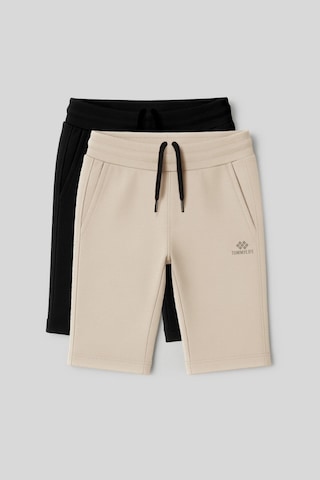 Tommylife Standart Fit Basic Performans 2li Paket Siyah-bej Erkek Çocuk Şort - 11303 Siyah-bej
