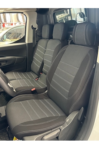 Atlas Oto Giyim Toyota Proace City 2+1 Araca Özel Koltuk Kılıfı Panelvan