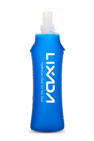Lixada 500 Ml Açık Su İçme Şişesi Yumuşak Katlanır Şişe Bpa Ücretsiz Koşu Yürüyüş Bisiklet İçin, Seçenek: 1 Pc