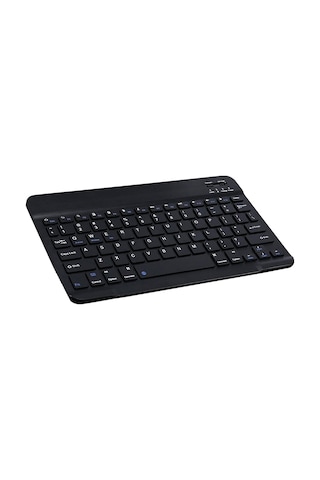 Monyee 10 İnç Ultra İnce Alüminyum Bluetooth 3.0 Klavye, Microsoft/android/ios Desteği, Şarj Edilebilir, Siyah Rastgele Model Diğer