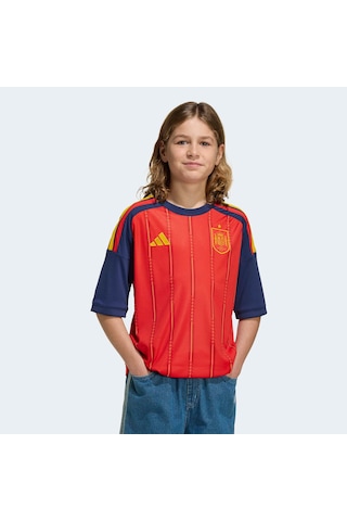 Adidas İspanya 26 İç Saha Çocuk Kırmızı Forma Jz5757