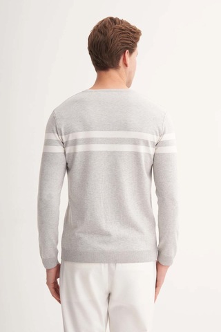 Cazador Gri-beyaz Erkek Kazak 33025 Gri-beyaz