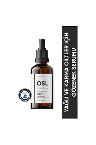 OSL Omega Skin Lab Yağlı Ve Karma Ciltler İçin Salicylic Serum 30 ML