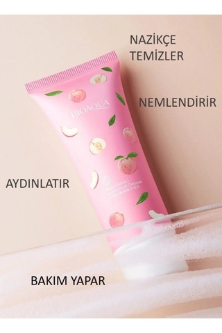 Bioaqua Şeftali ve Amino Asitli Hassas Yüz Temizleyici 100 G