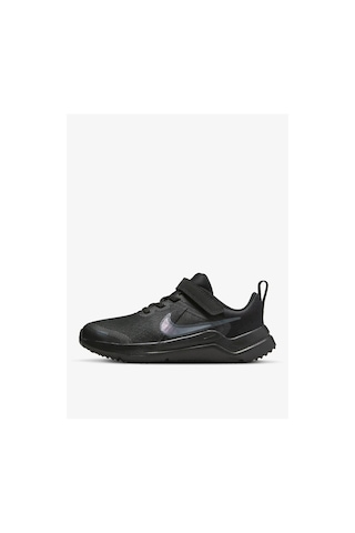 Nike Downshifter 12 Kids Black Psv Kız Çocuk Çırtlı Bantlı Yürüyüş Koşu Ayakkabısı Siyah Siyah