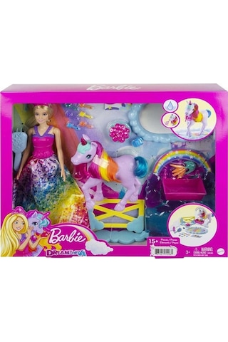Barbie Dreamtopia Bebek ve Tek Boynuzlu At GTG01