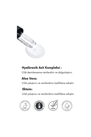 Synora Derin Nemlendirici Aydınlatıcı ve Bariyer Güçlendirici Hyaluronik Asit Serum 30 ML