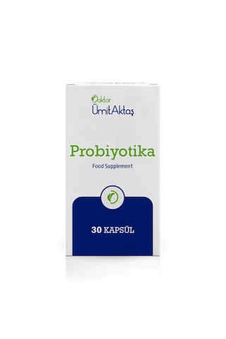 Dr. Ümit Aktaş Probiyotik Takviyesi 30 Kapsül