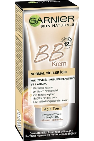Garnier Bb Krem Açık Ton Spf 15 50 Ml 3600541195967