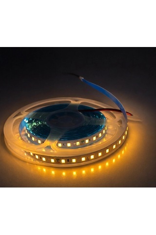 1 Adet 5 Metre Cata Ct 4540 İç Mekan 12v 120 Ledli Şerit Led Amber