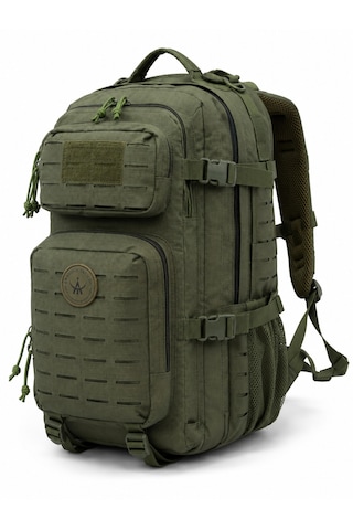 Anadolu Tactical 45l Taktik Sırt Çantası Haki Geniş Hacimli Çok Bölmeli Askeri Kamp Outdoor Çantası