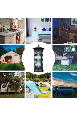 Geeksen Evsiz Sivrisinek Kapanı - Sessiz Çalışan Elektrikli Sinek Öldürücü Lamba Diğer