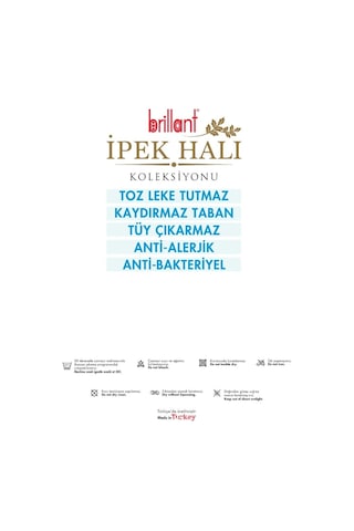 Brillant Ipek Latex Kaymaz Taban Çocuk Halı-Way Hj11722.801-(160X