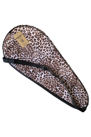 Leon Premium 27 İnch Raket Kılıfı Leopar Desenli Kahve
