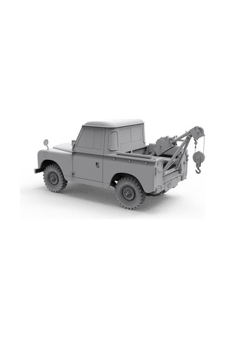 Ak Interactive 35014 1/35 Ölçek, Land Rover 88 Series Iıa Vinçli Çekici , Askeri Araç Plastik Model Kiti
