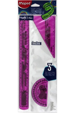 Maped 895055 Twist Flex Cetvel Seti  30 CM