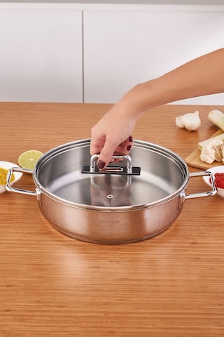 Karaca  Grace İndüksiyon Tabanlı Çelik Karnıyarık Tencere 26 Cm