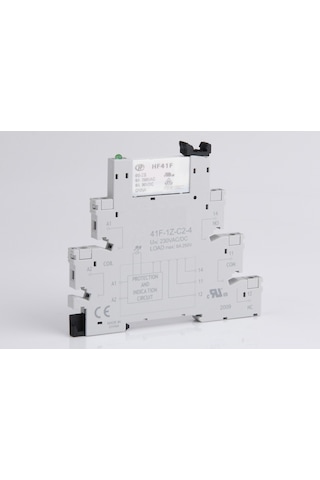 220V AC SLİM RÖLE + VİDALI SOKET