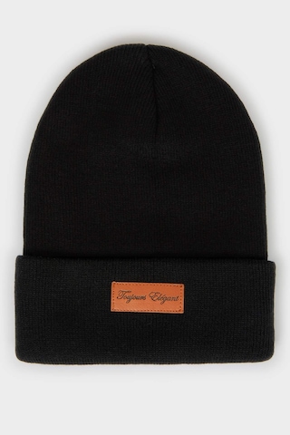 Defacto Kadın Dokuma Etiketli Bere F3163ax25wnbk26 Siyah-bk26