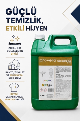 Çamaşır Suyu Gold 5 Kg Tekli