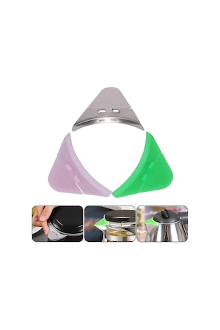 3 Adet Elektrikli Su Isıtıcısı Musluk Kapağı Gıda Sınıfı V Şeklinde Musluk Tasarımı Otomatik Açılan Kahve Demliği Çaydanlık Musluk Kapakları Su Demliği Kapağı Diğer