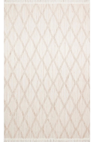 Hoom Rugs Mikanos Czy 04 Beige Hav Vermez Yıkanabilir Modern Halı Bej
