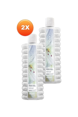 Avon White Lily Zambak Banyo Köpüğü 2 x 500 ML