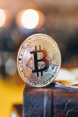 2 Tane Kripto Temalı Sarı Metal Sikke İkili Takım Şık Saklama Kabıyla Jeton