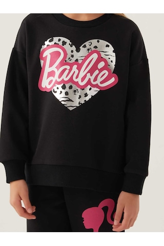 Barbie Kız Eşofman Takımı 9-14 Yaş Siyah 25214764g24s1-1 Siyah