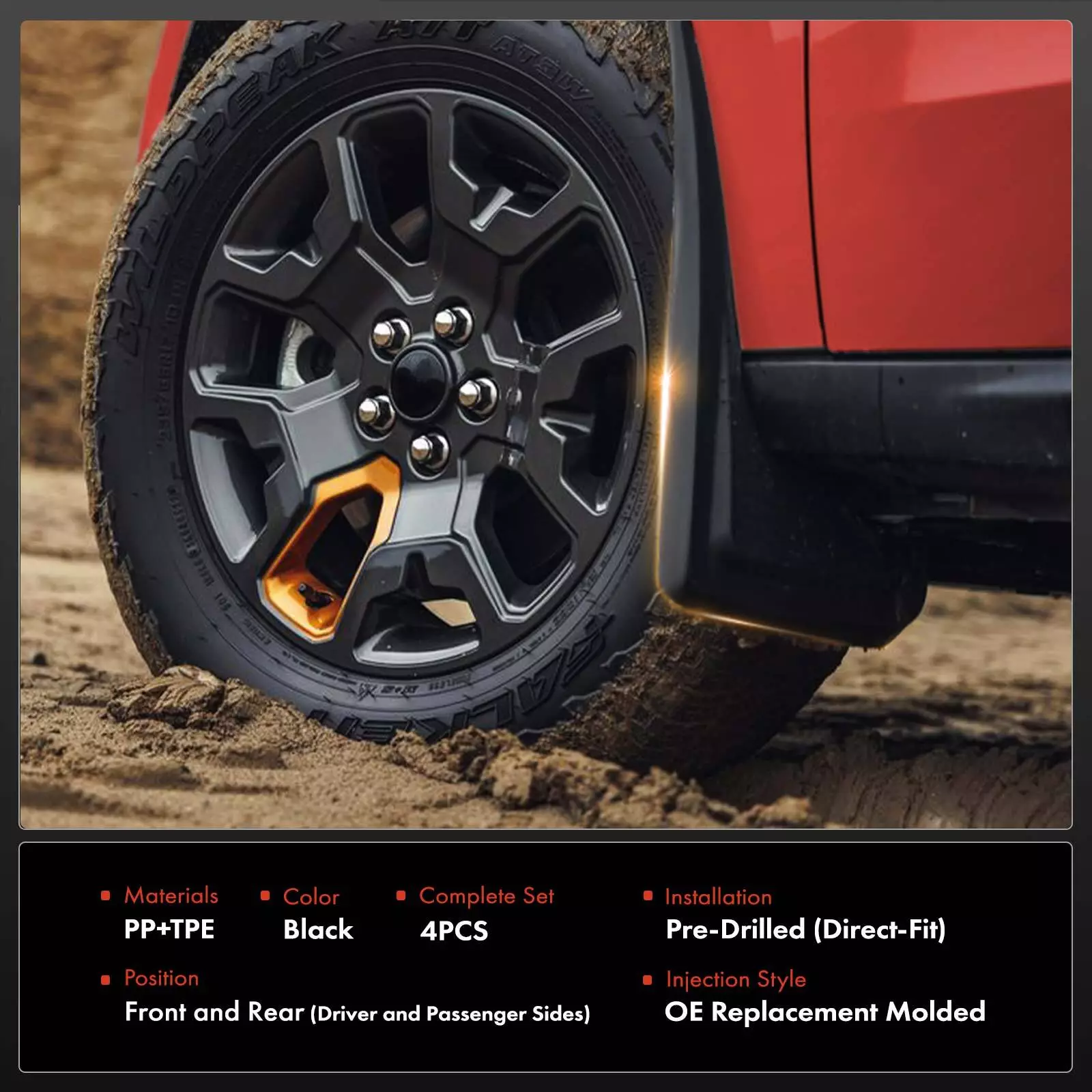 Mercedes Sprınter W906 2007 2017 Paçalık 4lü Set Oem