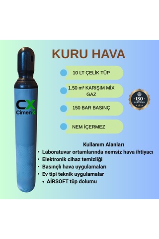 Kuru Hava Gazı 10 Lt