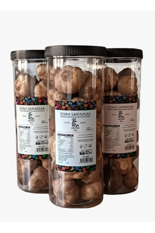 Edovital Siyah Sarımsak 3 x 1 KG