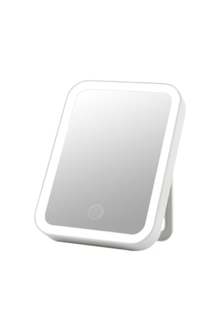 Homyl Yurtlar Yatak Odası Için Masaüstü Led Aynalar Usb Beyaz Beyaz