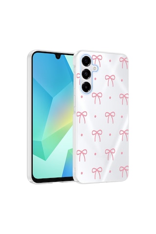 Samsung Galaxy Uyumlu A14 Kılıf Kamera Korumalı Desenli Zore Klip Kapak - Fiyonk