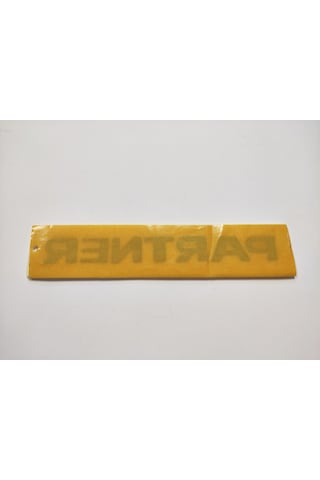 Peugeot Partner Arma Bagaj Yazısı Yapıştırma 21.5cmx2.5cm 8157a
